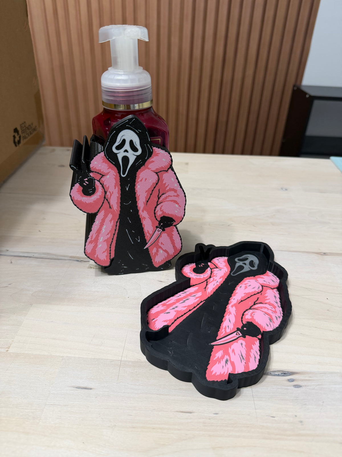 GHOST FACE SOAP HOLDER AND TRINKET 3MF FILE