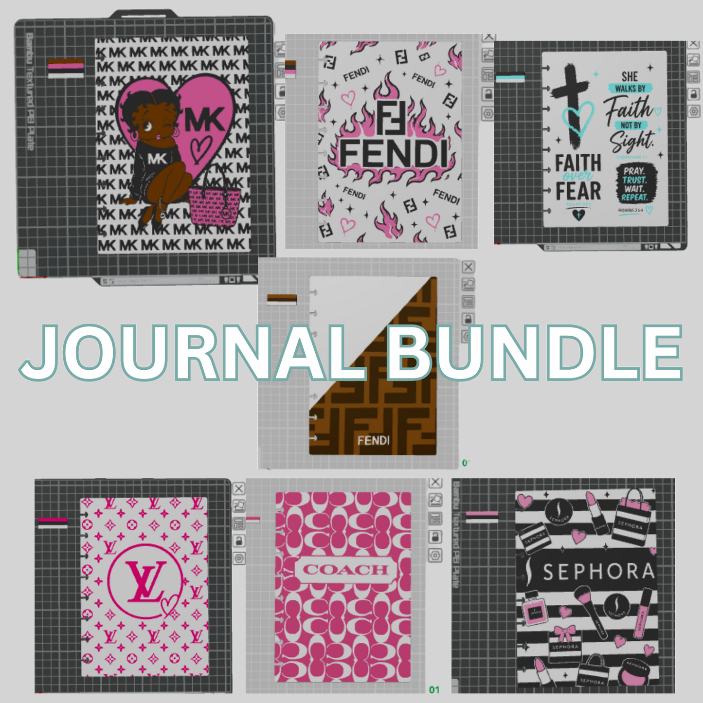 A5 NOTEBOOK BUNDLE STL/3MF FILE