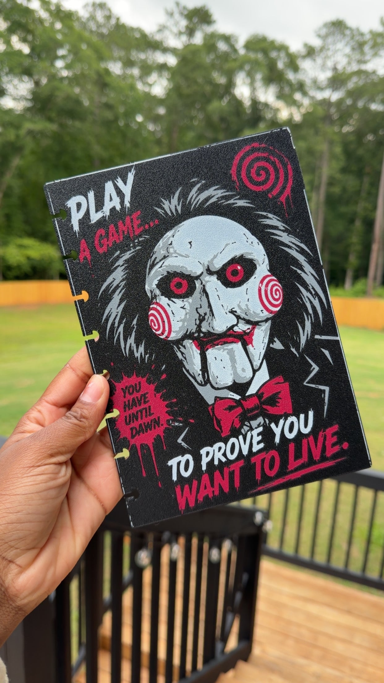 A5 HORROR NOTEBOOK BUNDLE STL/3MF FILE