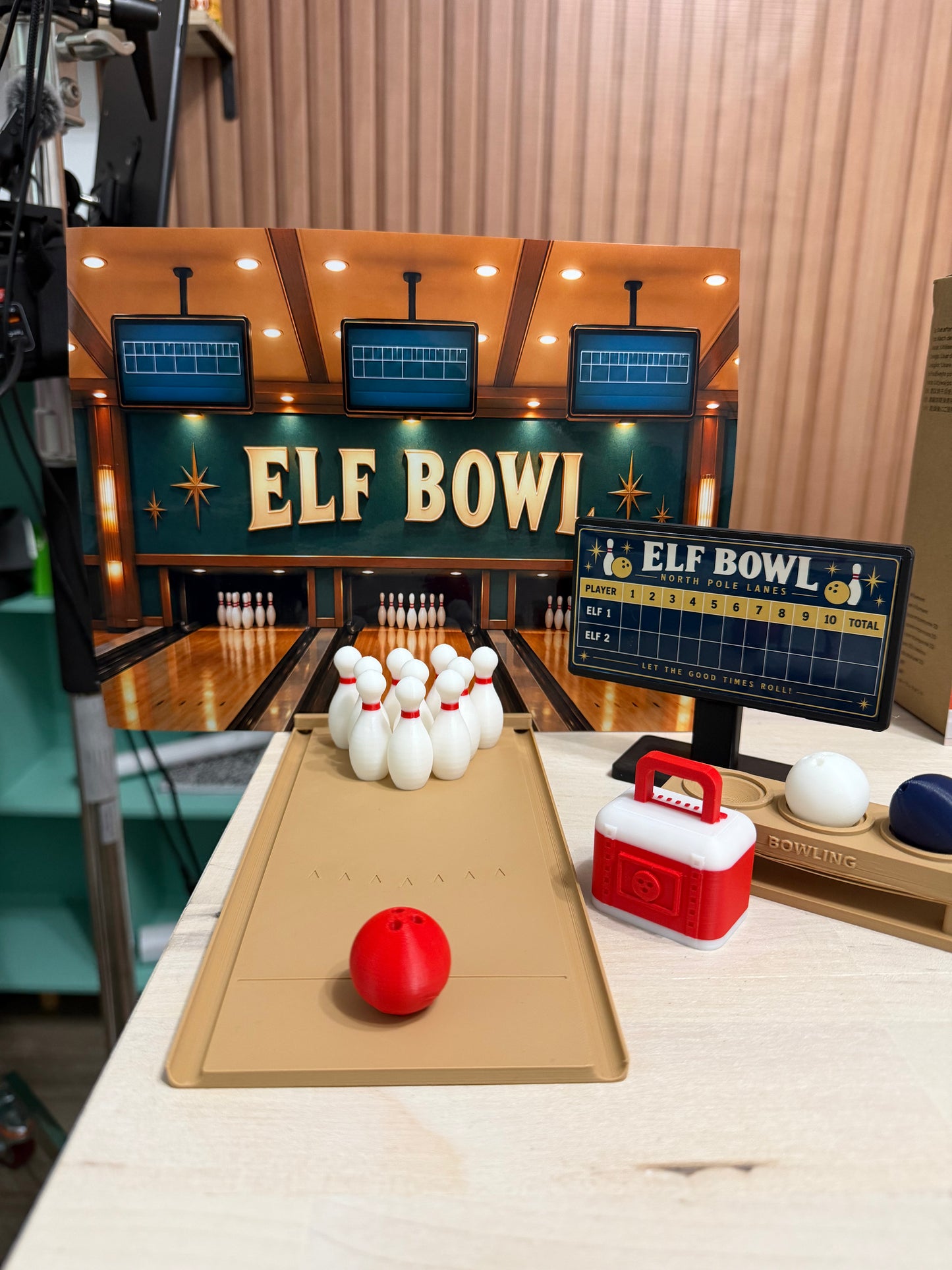 Bowling ELF ON SHELF