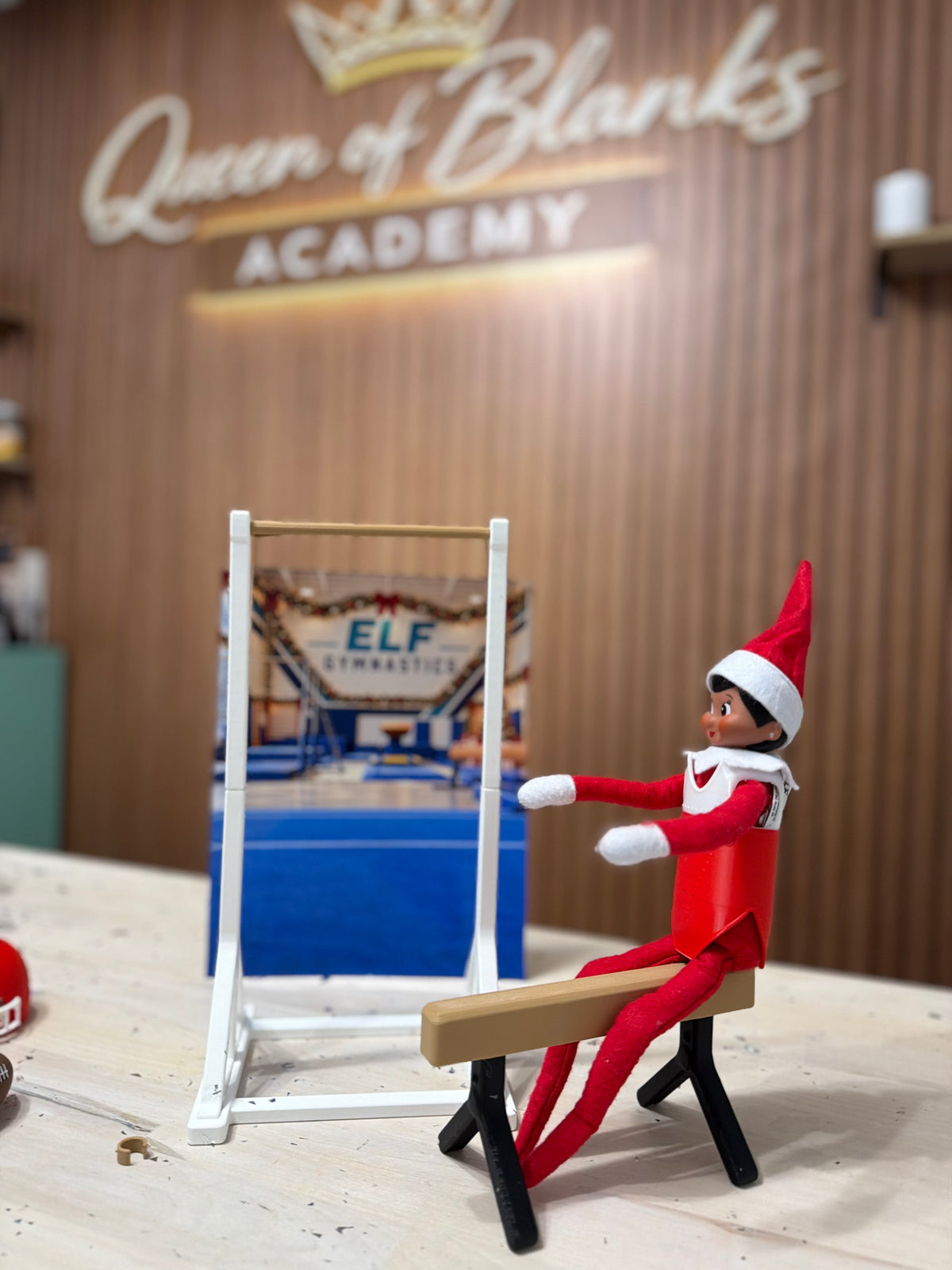 gymnastics ELF ON SHELF 3MF File