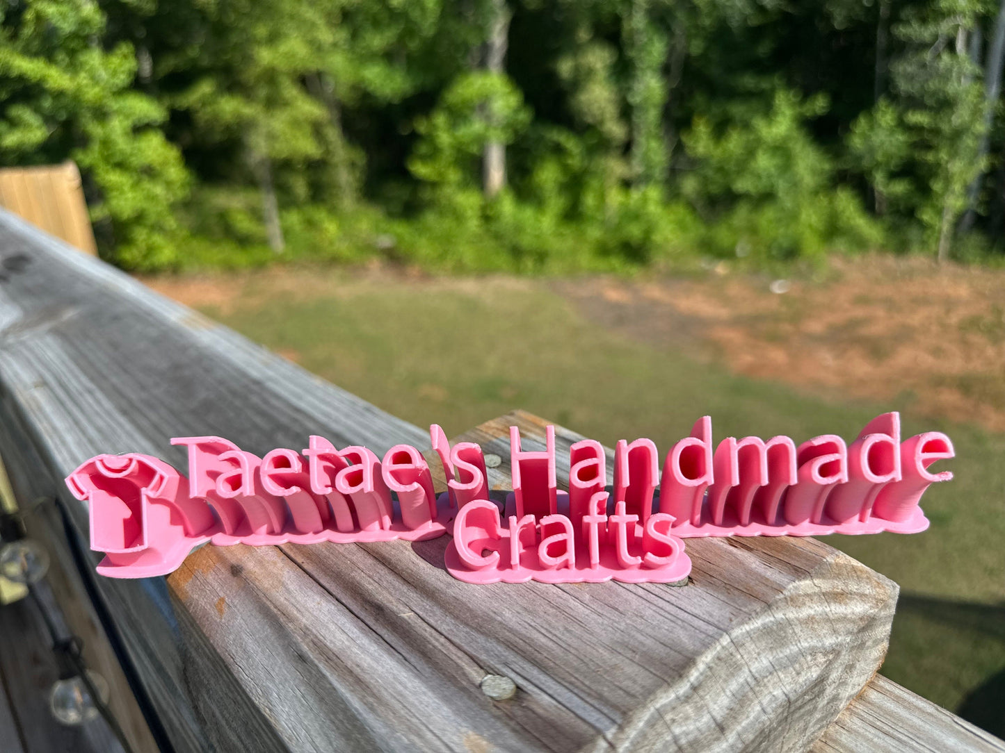 Custom Name Plate
