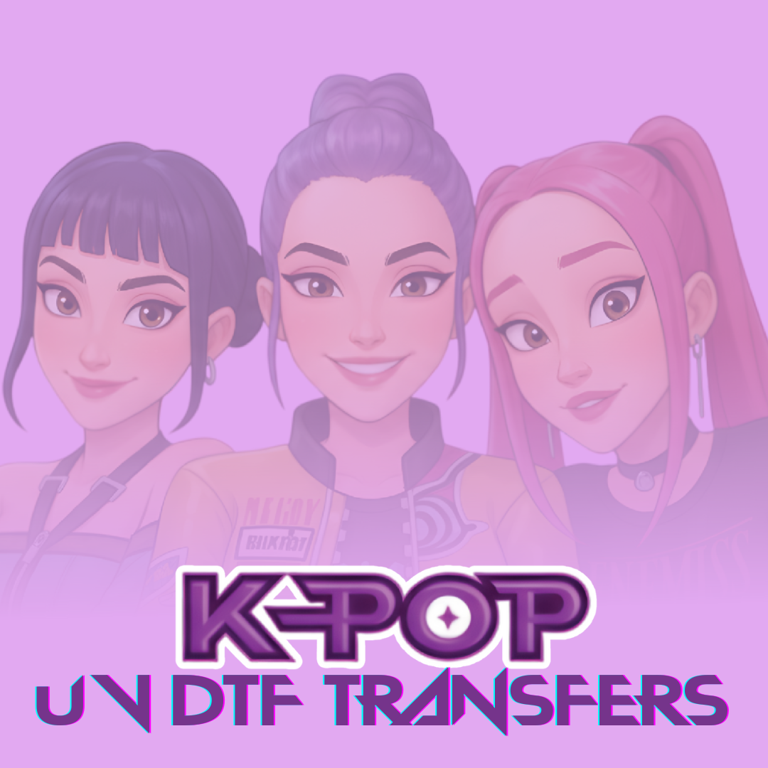KPOP 16 OZ CUP UVDTF TRANSFERS