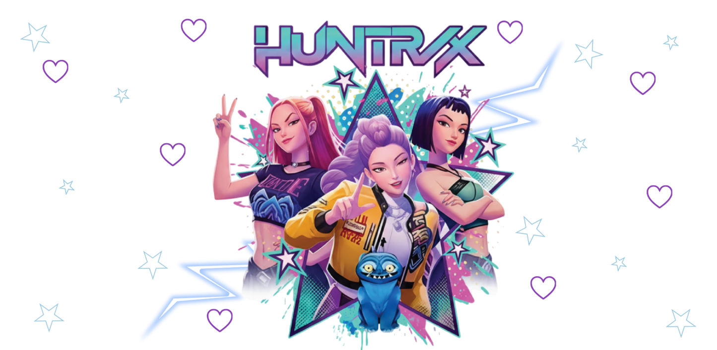 KPOP 16 OZ CUP UVDTF TRANSFERS