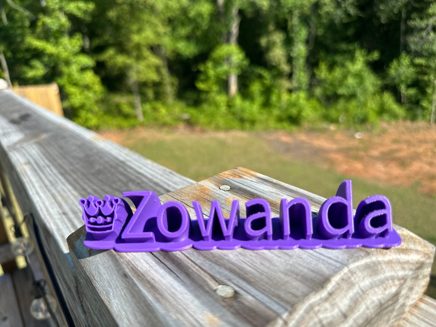 Custom Name Plate