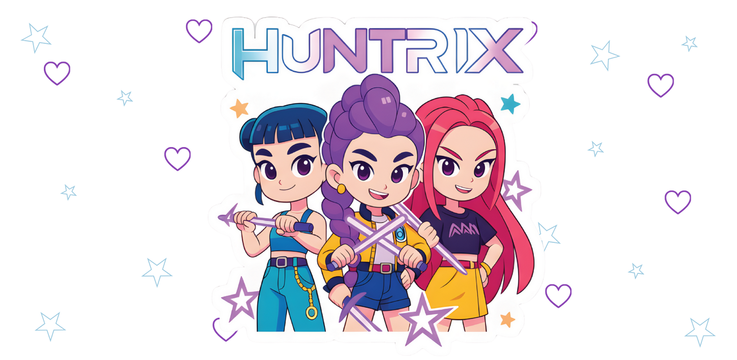 KPOP 16 OZ CUP UVDTF TRANSFERS