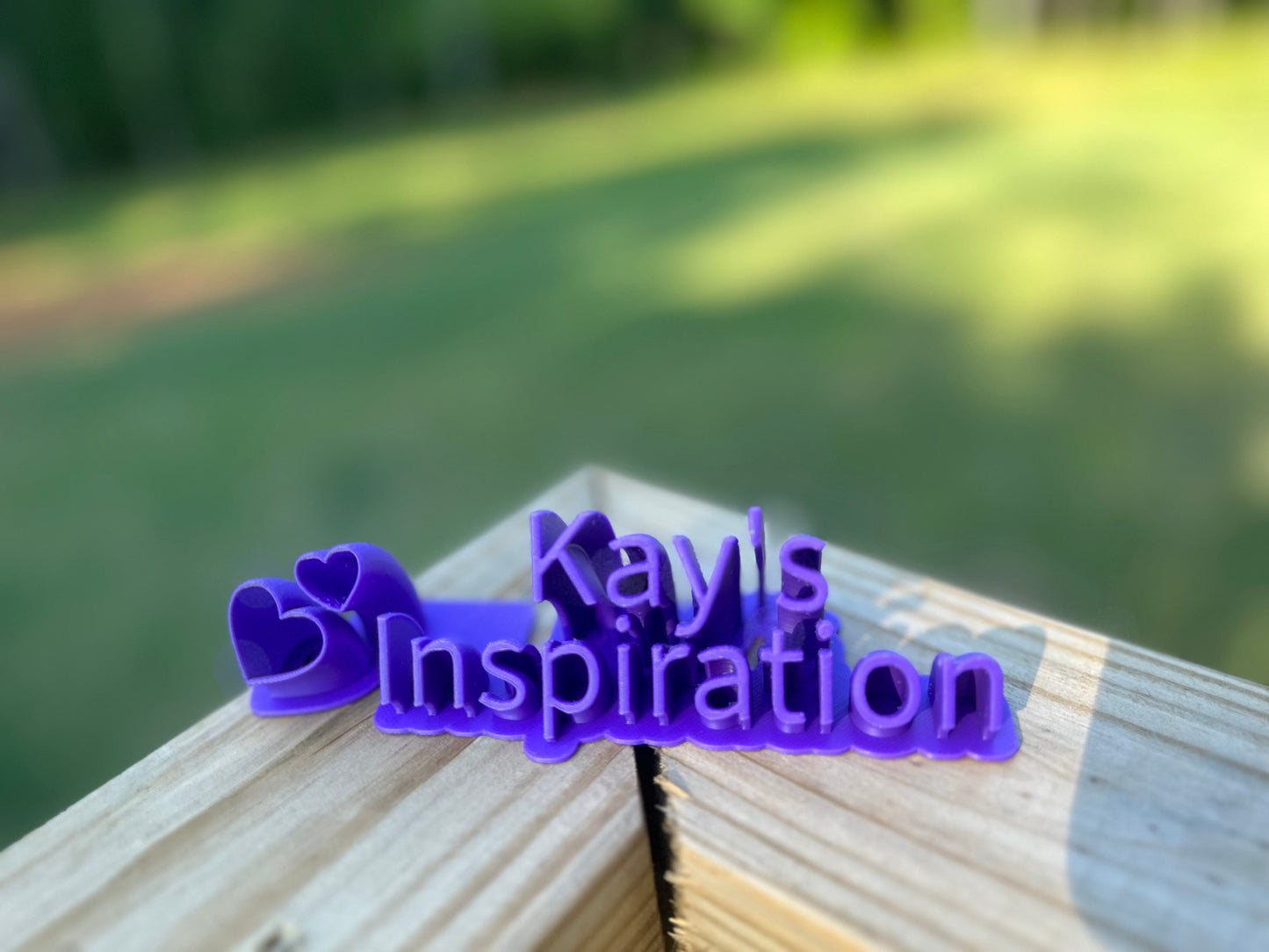 Custom Name Plate