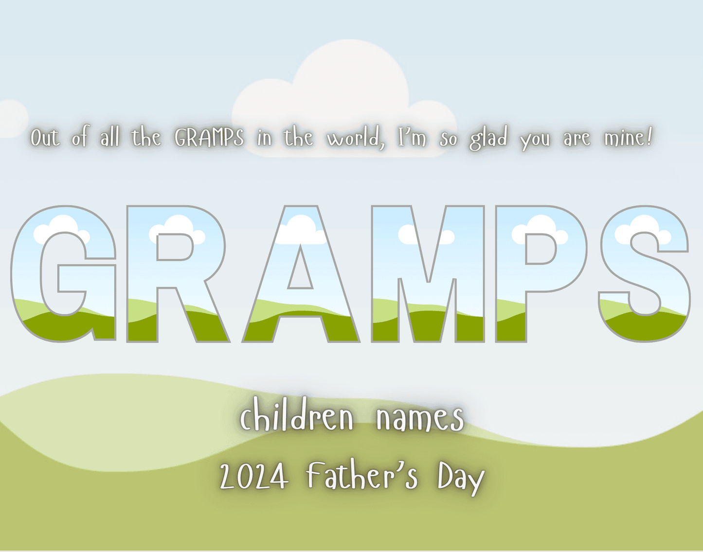 Fathers day template CANVA