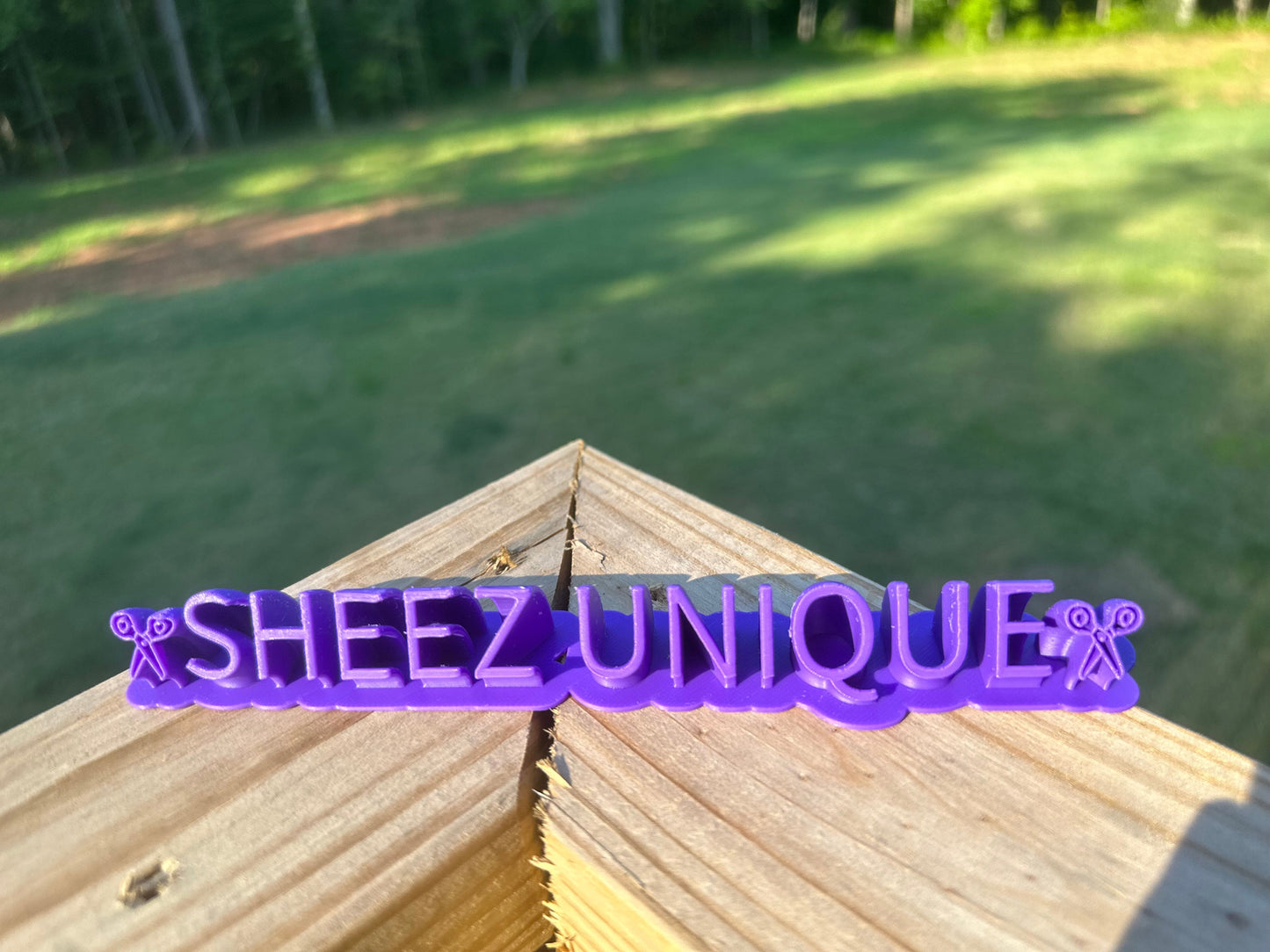 Custom Name Plate