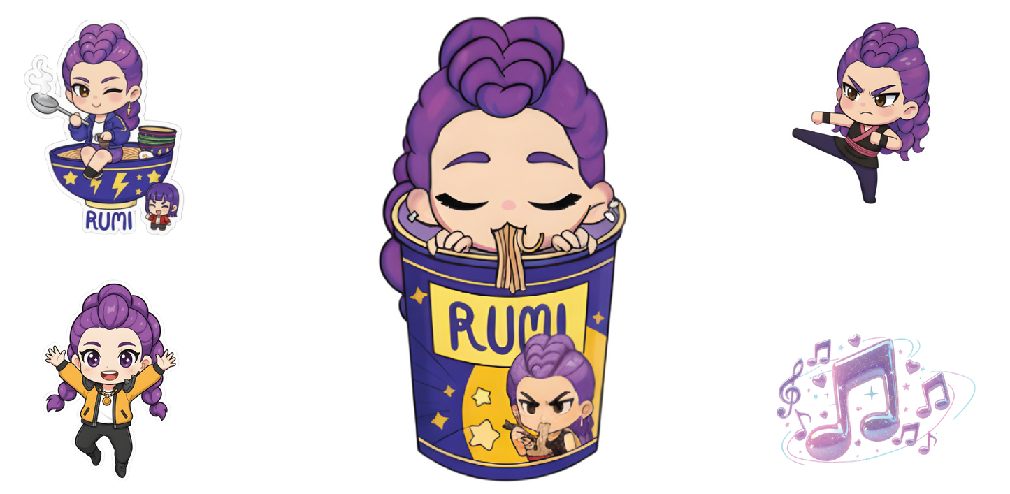 KPOP 16 OZ CUP UVDTF TRANSFERS