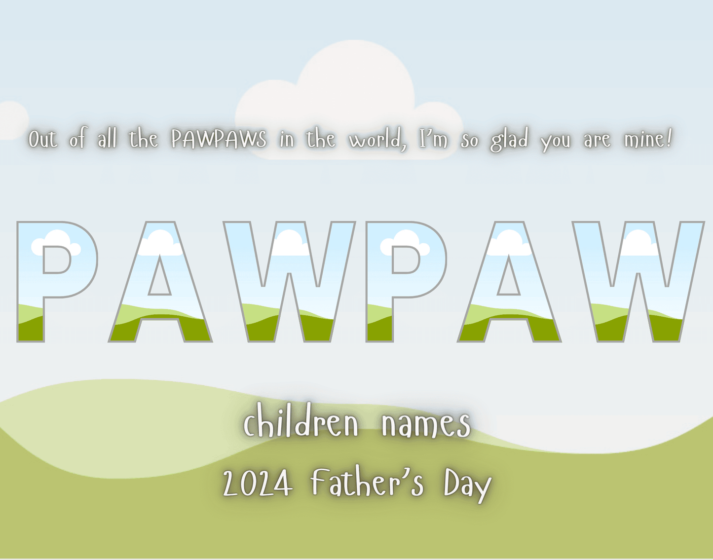 Fathers day template CANVA