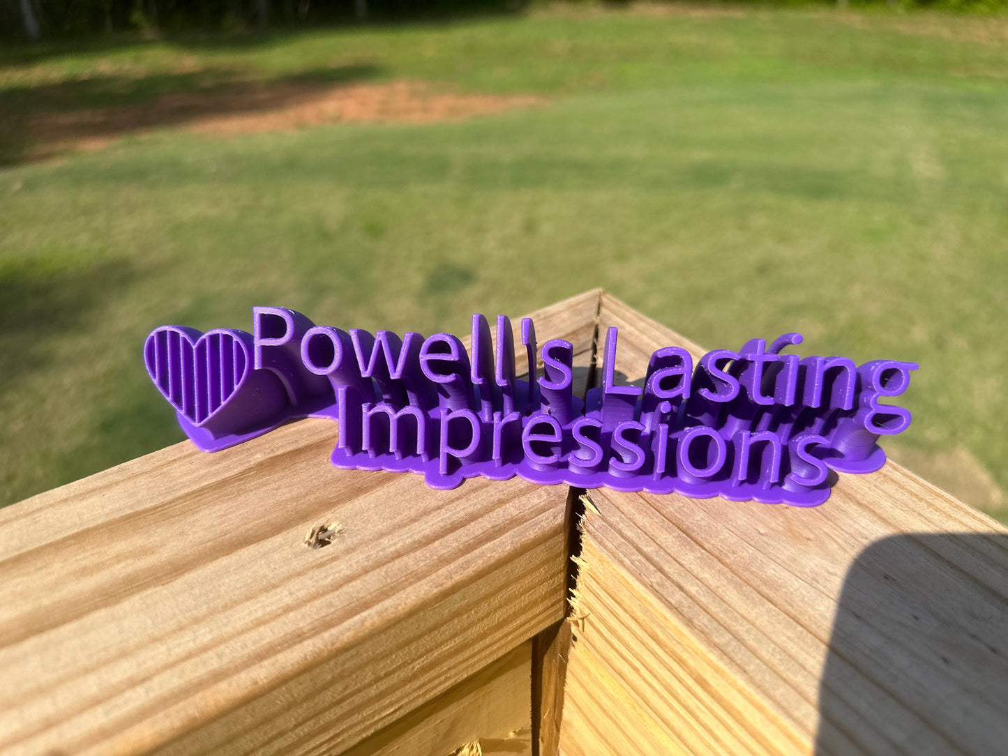 Custom Name Plate