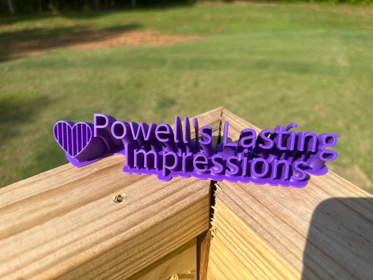 Custom Name Plate