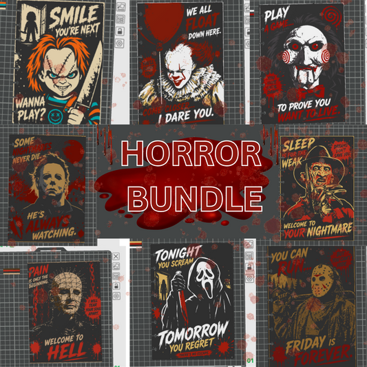A5 HORROR NOTEBOOK BUNDLE STL/3MF FILE