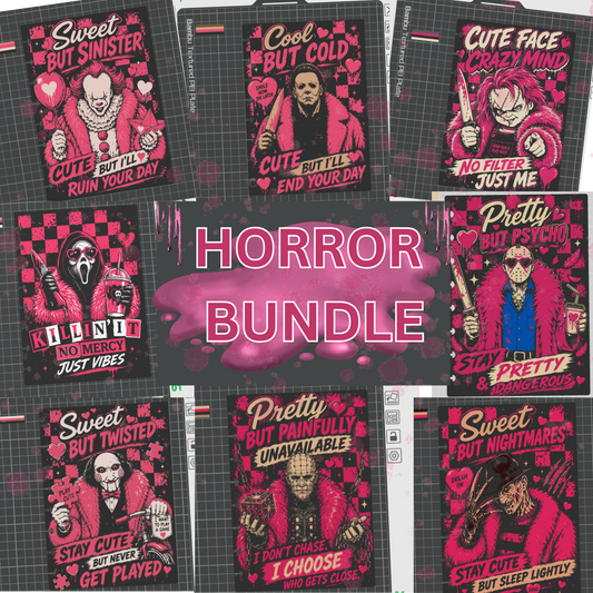 A5 PINK HORROR NOTEBOOK BUNDLE STL/3MF FILE