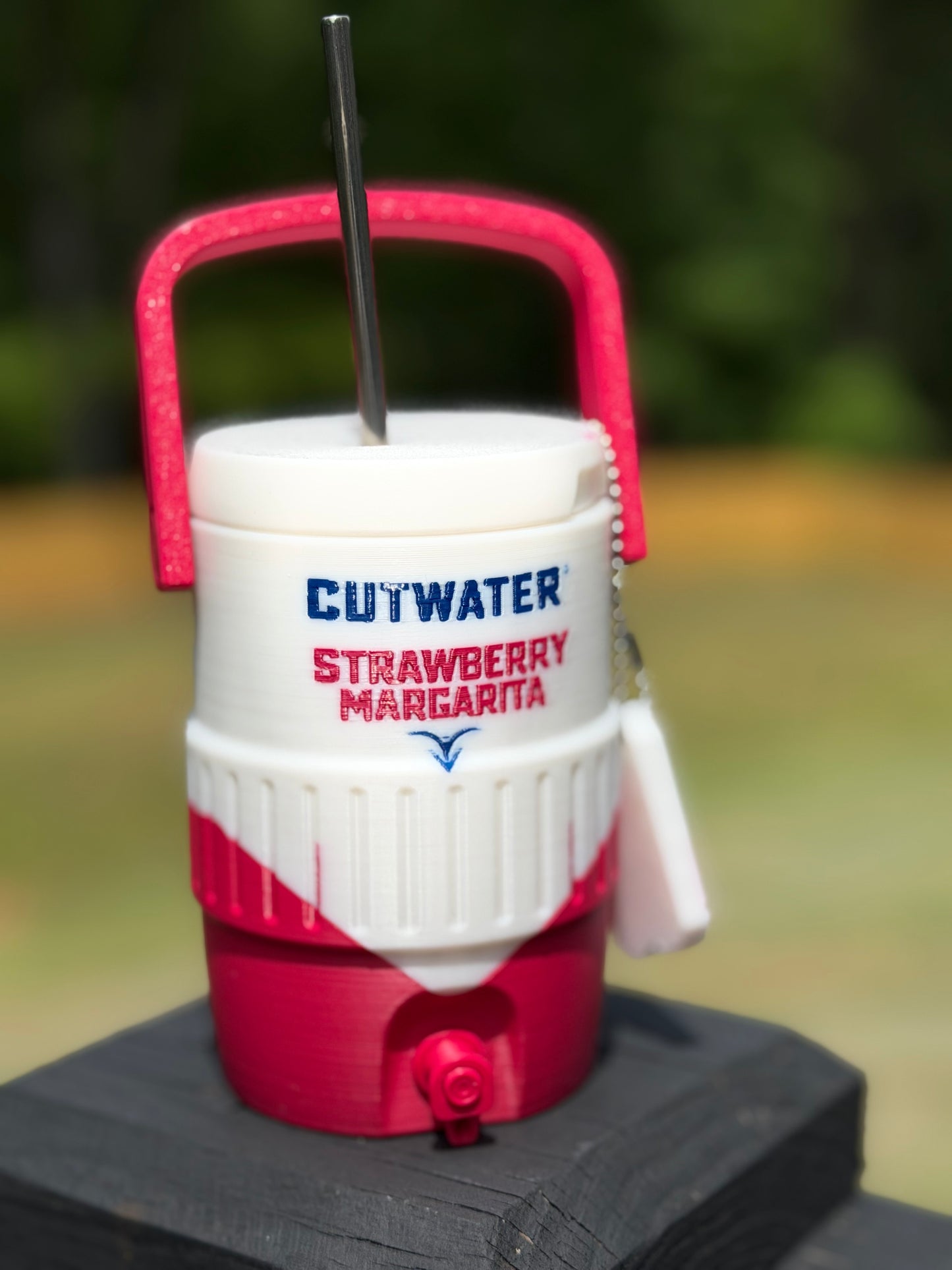 Cutwater coozie with can opener