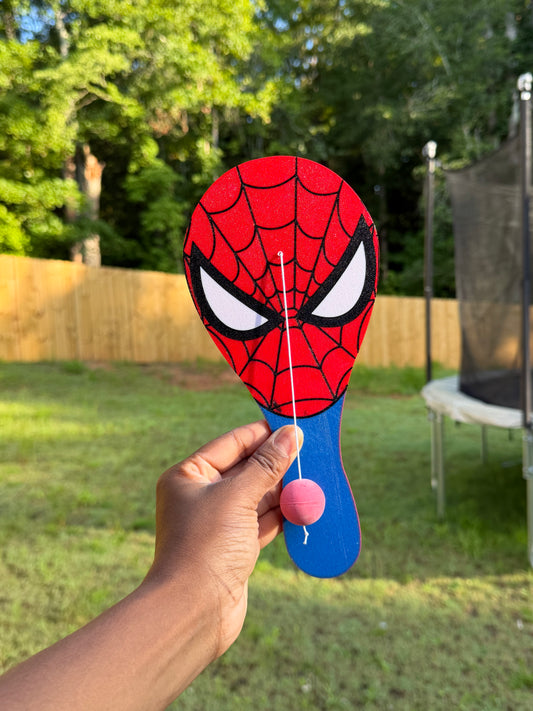 Spiderman Paddle Ball STL/3MF
