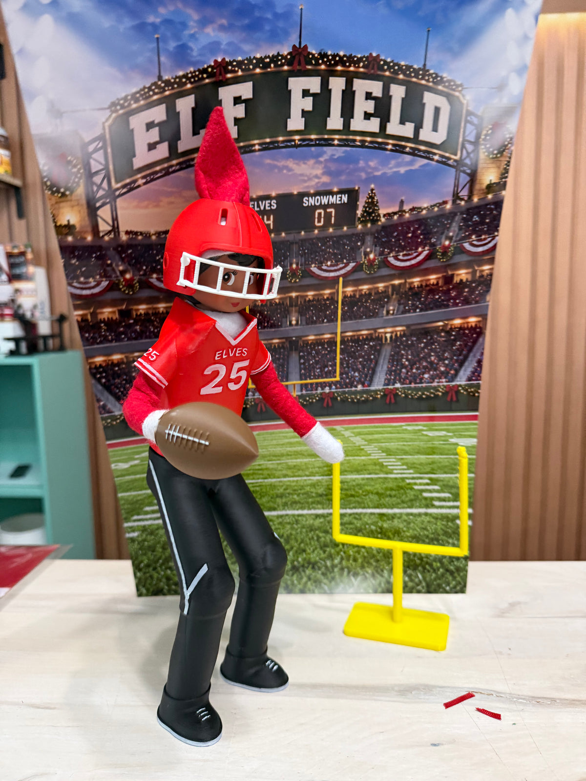 Football ELF ON SHELF  3MF File