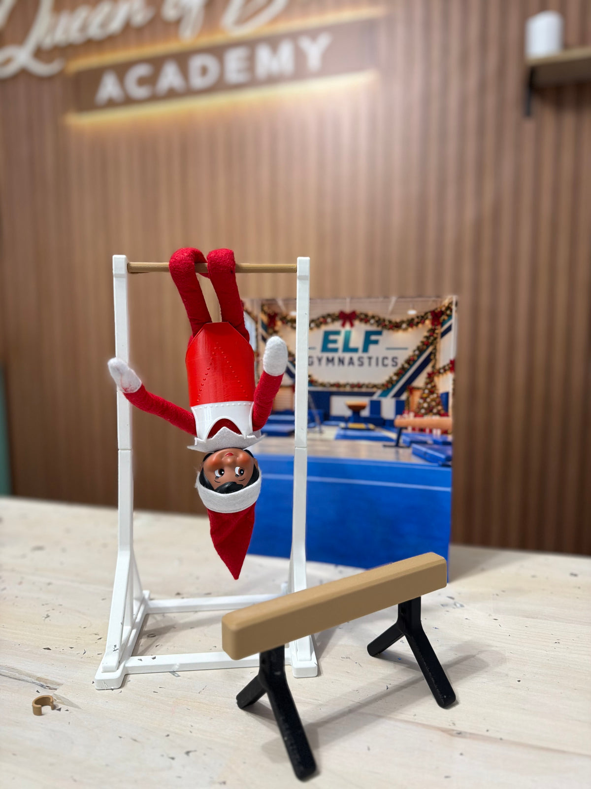 gymnastics ELF ON SHELF  3MF File