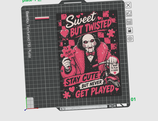 JIGSAW A5 NOTEBOOK COVER STL/3MF