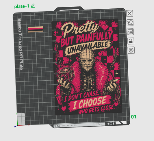 PINHEAD A5 NOTEBOOK COVER STL/3MF