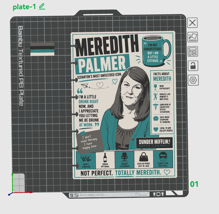 THE OFFICE BUNDLE A5 NOTEBOOK COVER STL/3MF