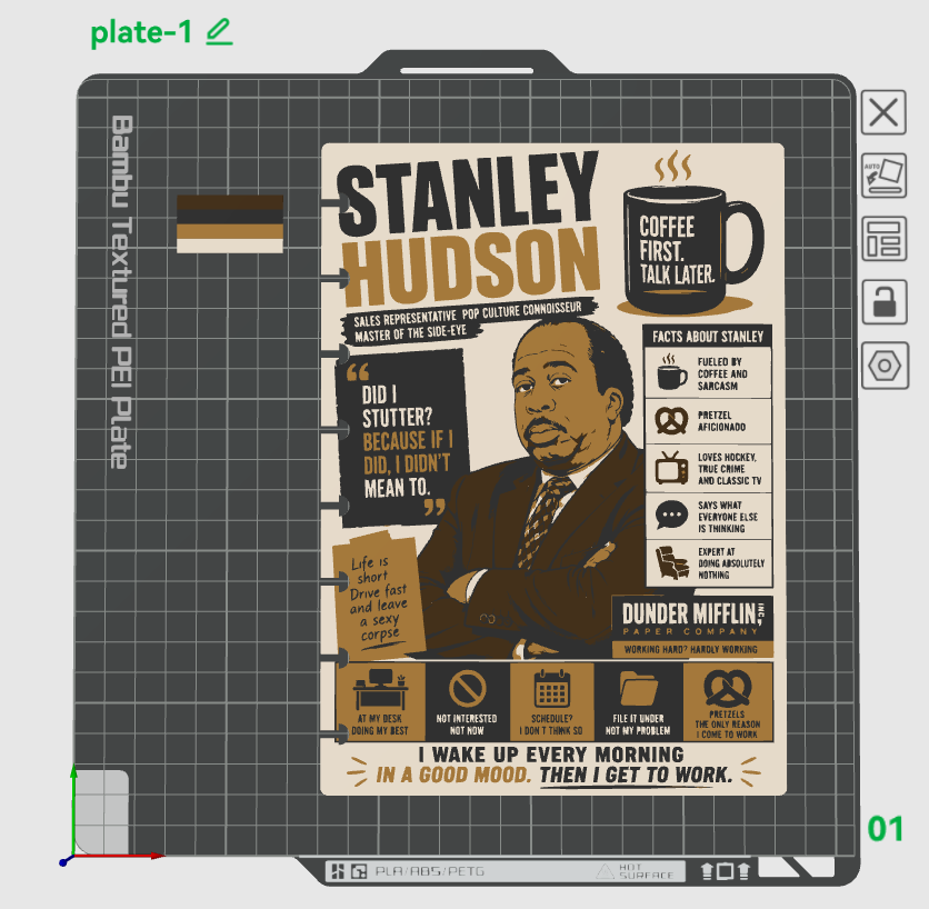 THE OFFICE BUNDLE A5 NOTEBOOK COVER STL/3MF