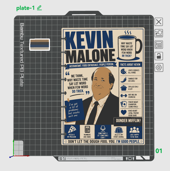 THE OFFICE BUNDLE A5 NOTEBOOK COVER STL/3MF