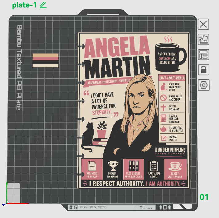 THE OFFICE BUNDLE A5 NOTEBOOK COVER STL/3MF
