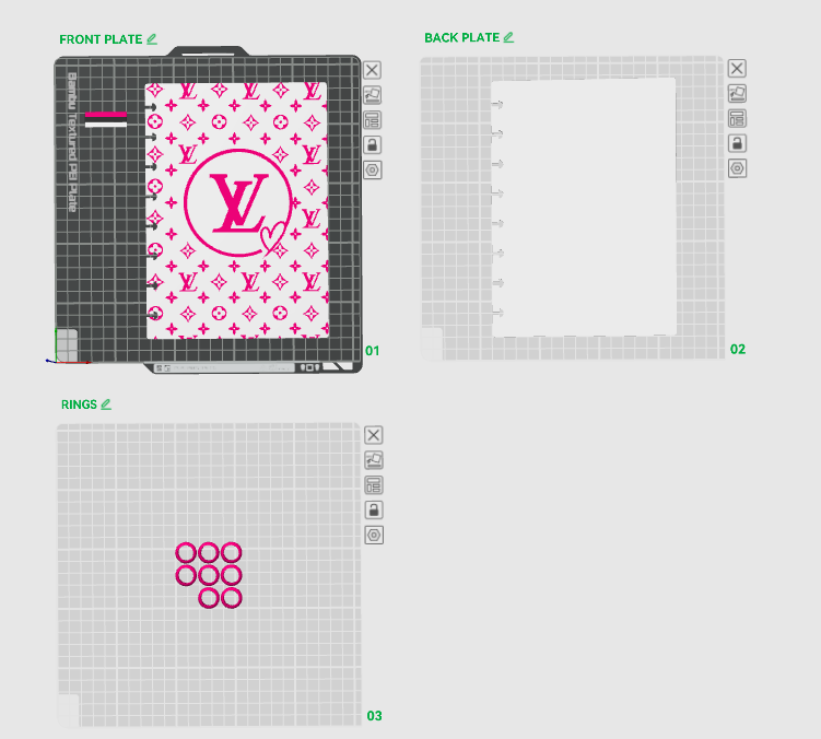 LV A5 NOTEBOOK STL/3MF