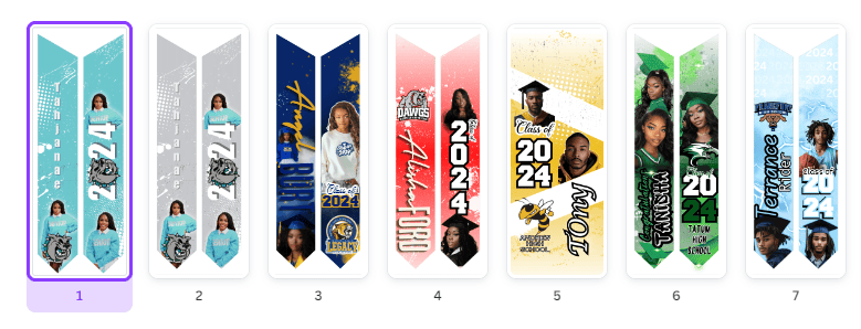 Graduation Editable Digital Kit Canva