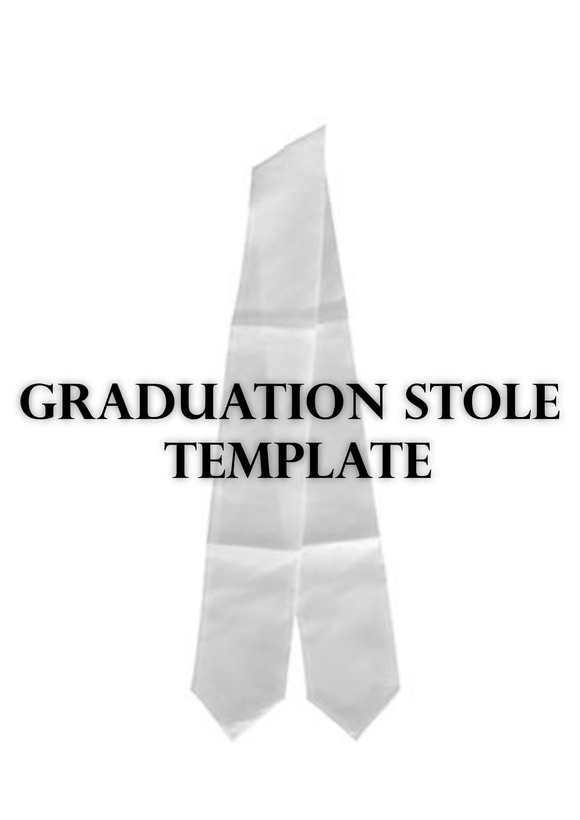 Graduation Stole Template